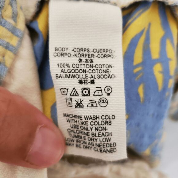 Free People Women's Young Mango Combo Palm Tree Print Shorts 4 - Picture 7 of 8